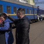‘No city anymore’: Mariupol survivors take train to safety.