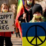 Tens of thousands protest in Berlin against the war in Ukraine